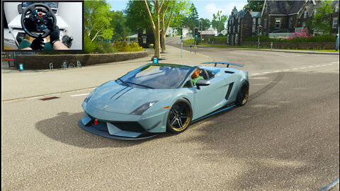 Lamborghini Gallardo Performante - Forza Horizon 4 - Steering Wheel and Shifter Gameplay