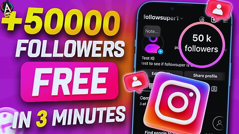 ✅ FREE INSTAGRAM FOLLOWERS 2024 - Get 50_000 Followers on Instagram for FREE