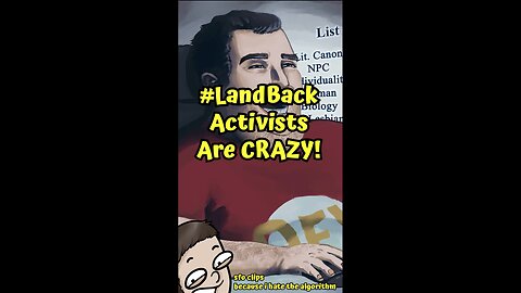 #LandBack Activists Are CRAZY! #shorts