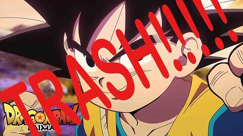 DRAGON BALL DAIMA IS TRASH 🗑!!!!! #anime #cartoon #dragonball #reaction #tv #movie #comics #manga