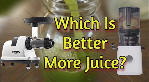 Nama J2 Cold Press Juicer Vs. Omega Juicer MM900HDS - Which Makes More Juice?