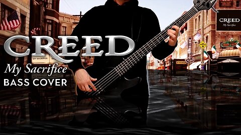 Creed - My Sacrifice - Bass Cover with Tabs #creed #mysacrifice #bass