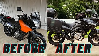 TRANSFORMATION COMPLETE! | 2007 Suzuki DL650 V-Strom | NCmotoRIDER