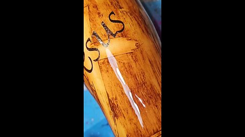 Jesus inspired tooled leather resin tumbler