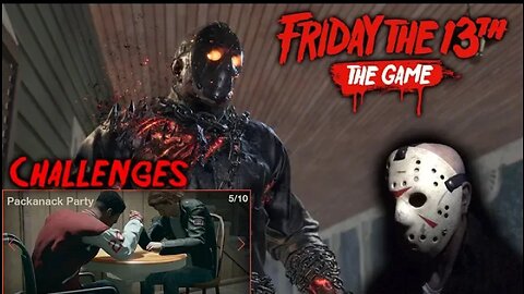 Friday the 13th the game - Gameplay 2.0 - Challenge 5 - Savini Jason