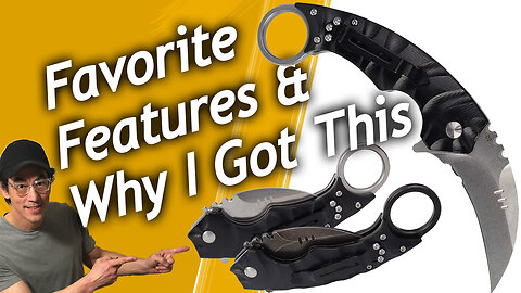 Favorite Features & Reasons Why I Got This Masalong Karambit Tactical Folding Knife, Product Links