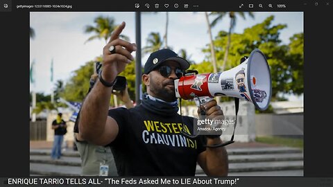 ENRIQUE TARRIO TELLS ALL- “The Feds Asked Me to LIE About Trump!”