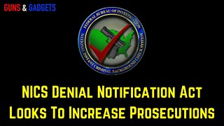 NICS Denial Notification Act Looks To Increase Prosecutions