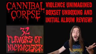 Nick's Toxic Waltz: Cannibal Corpse 'Violence Unimagined' Album unboxing and initial first thoughts!