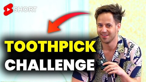 The Toothpick Challenge! ⚠️