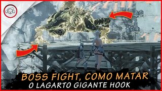 Nier Replicant, Boss Fight, como matar o lagarto gigante Hook | Super Dica