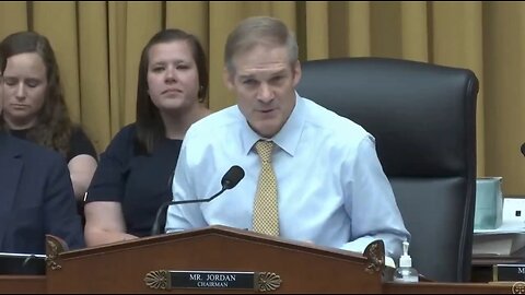 Rep Jim Jordan: Campaign Finance Expert Wasn't Allowed To Testify About Campaign Finance?