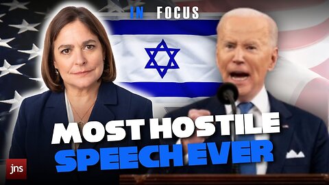 Bidens Ceasefire Speech the Most Hostile Ever Made | Caroline Glick In-Focus