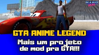 GTA ANIME LEGEND - Mais um projeto de mod incrível pra PS2!