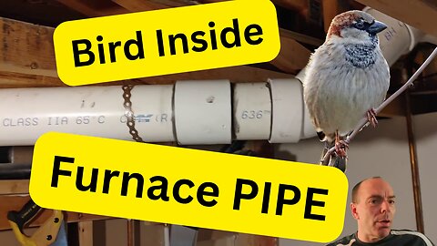 Gaz Furnace PIPE -- Air Intake