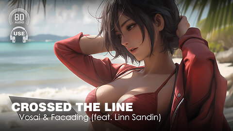 Vosai & Facading - Crossed The Line (Feat. Linn Sandin) (8D AUDIO) 🎧
