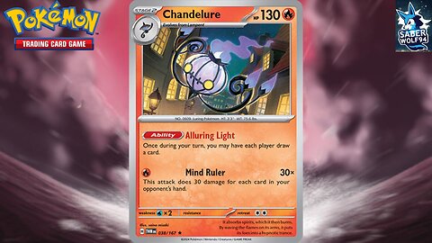 Pokemon TCG Live Twilight Masquerade Chandelure Deck!!