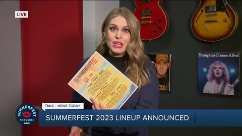 Summerfest releases its 2023 lineup