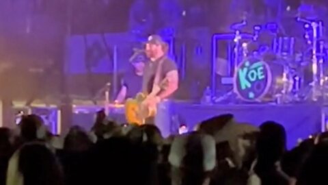 Koe Wetzel Goes Off After Fan Throws Bottle At Him While On Stage