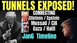 Melissa Redpill Huge Intel 1/9/24: "Tunnels Exposed! Clintons-Epstein-Mosss-Gaza-Haiti"