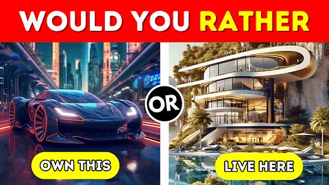 💎👑 Would You Rather || Futuristic Luxury Life Edition 👑💎