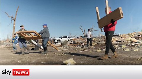 Kentucky communities search for survivors in rubble after tornadoes