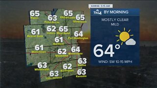 Southeast Wisconsin weather: Clear and mild tonight, lows in the 60s