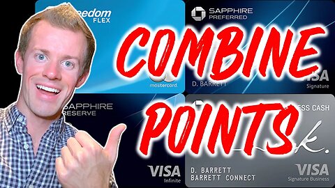 HOW TO COMBINE CHASE POINTS! (Chase Freedom to Sapphire Points | Plus Share With Spouse)