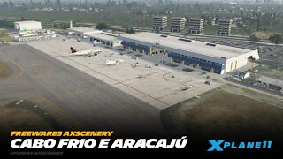 Aeroportos de Cabo Frio e Aracaju Grátis. Obrigado AxScenery!