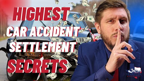 SECRET STRATEGIES GOOD LAWYERS KNOW TO GET HIGHEST CAR ACCIDENT SETTLEMENTS 🤫💰