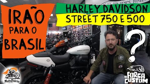 As Harley-Davidson `Street 500 e 750 irão para o Brasil?