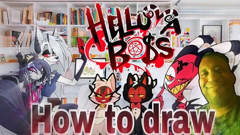 😈🏳️‍🌈How to Draw Helluva Boss!