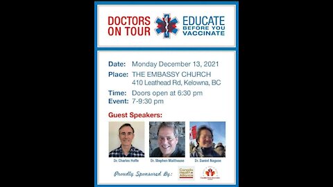 Dec 13,2021. Doctors on Tour