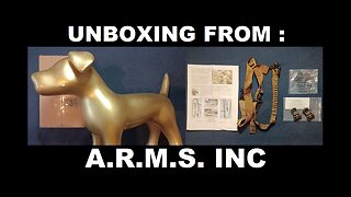 UNBOXING 157: A.R.M.S. Inc. #40L-F #40L (flip up sights) Combo, SWAN Sling.