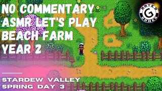 Stardew Valley No Commentary - Family Friendly Lets Play - Year 2 - Spring Day 3