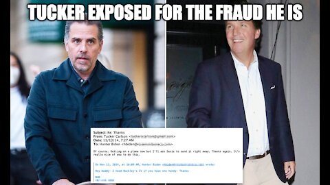 Tucker Carson Exposed As Hunter Biden Secret Emails Released By Lin Wood