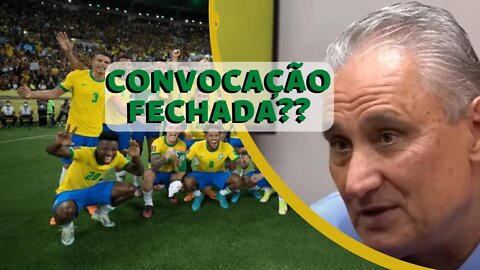 TITE - Fala sobre convocação da seleção brasileira | Existe vaga ainda, para convocar.