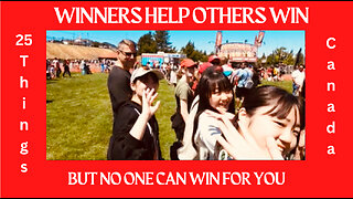 Winners help others win BUT no one can win for you