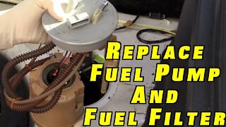How To Replace a Fuel Pump and Fuel Filter