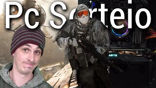 SORTEIO COMPUTADOR GAMER - TESTE Call of Duty Warzone