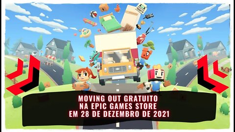 Moving Out Gratuito na Epic Games Store em 28 de Dezembro de 2021