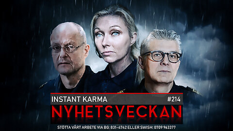 Nyhetsveckan 214 - Instant Karma, klimatgalenskap, heja Elsa!