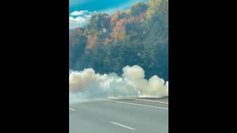 Highway 401 Fire Ontario