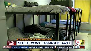 Covington emergency shelter extends hours due to cold weather