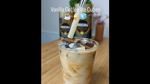 Vanilla Coffee Ice cube