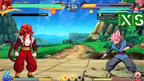 DBFZ Online matches🔥 SS4 Gogeta (The Savior) vs Goku Black | Dragon Ball FighterZ
