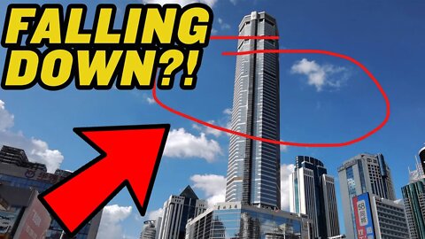 Panic As Chinese Skyscraper Wobbles!