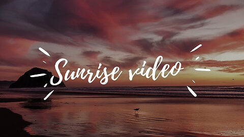 Sunrise video | Drone Footage | Free HD Video