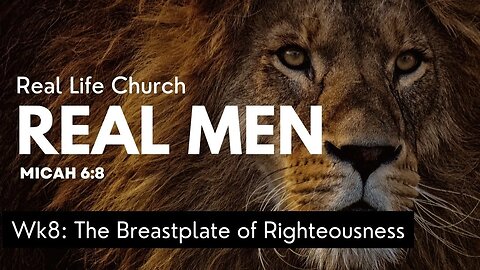 RMM: Spiritual Authority- Breastplate of Righteousness
