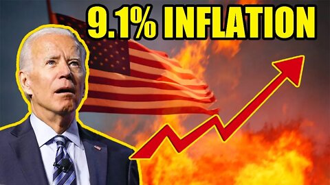 Joe Biden's Inflation HIKE reaches a DANGEROUS level of 9.1%! WE ARE IN BIG TROUBLE!